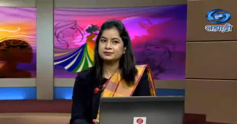Live Interview on channel DD Sahyadri
